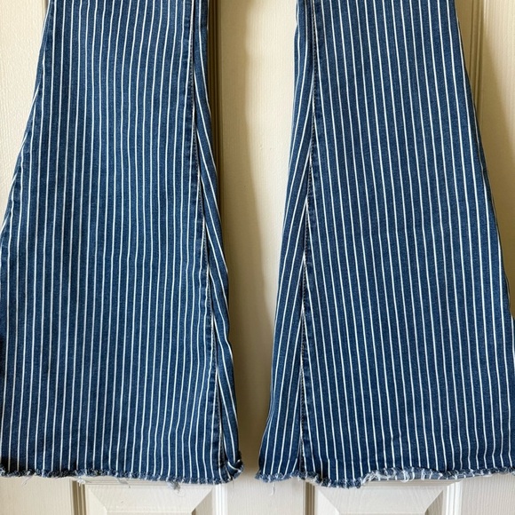 Judy Blue Flare Leg Jeans High Waist Women Size 27 Bell Bottom Rodeo Cowgirl - Picture 5 of 16